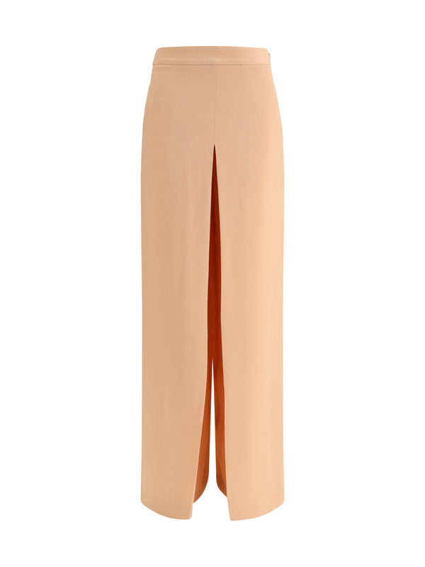Di Stavnitser 22% Viscose; 78% Acetate trousers in peach