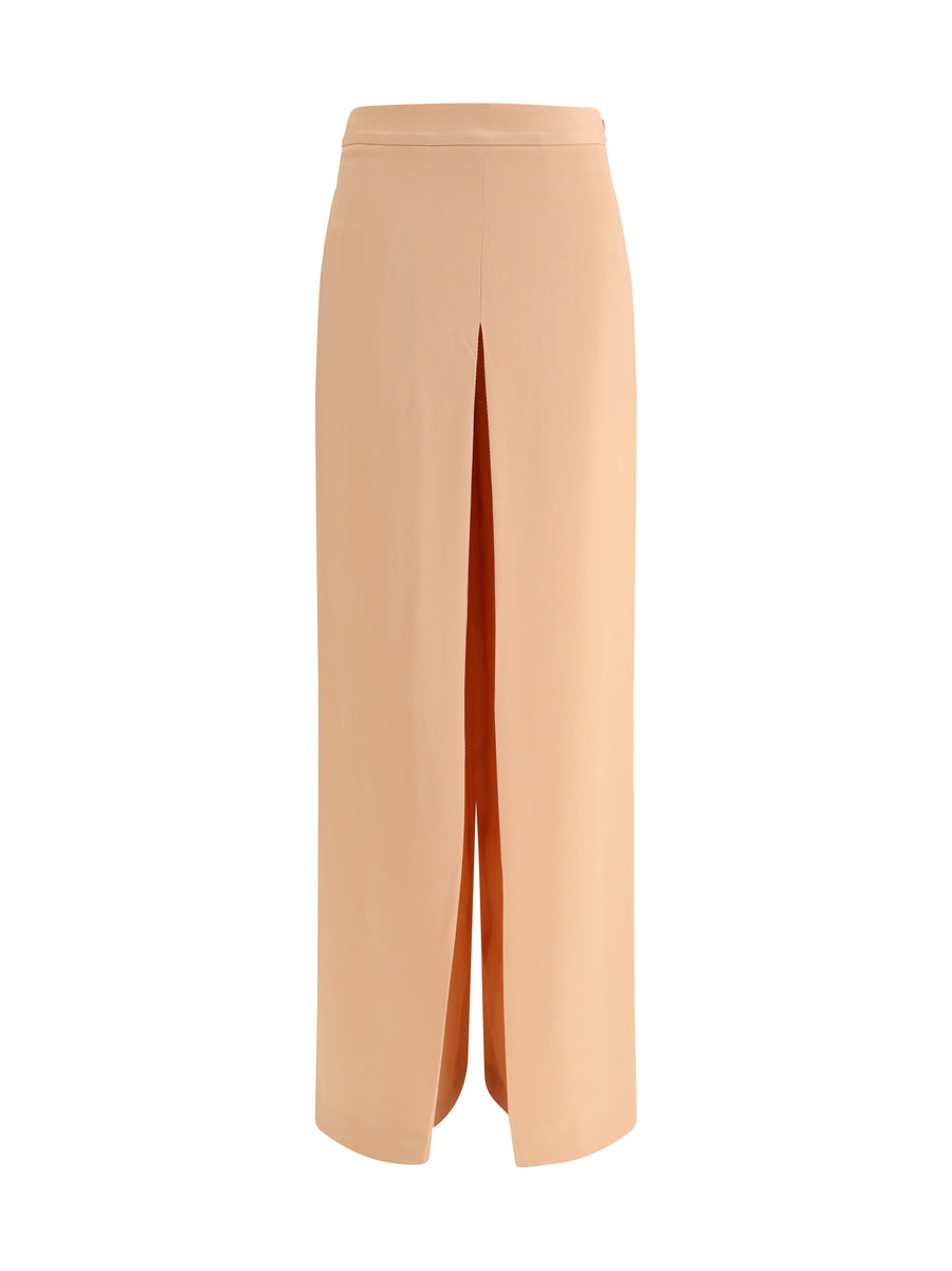 Di Stavnitser 22% Viscose; 78% Acetate trousers in peach