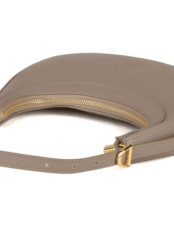 Coccinelle 100% Cow Leather shoulder bag in taupe