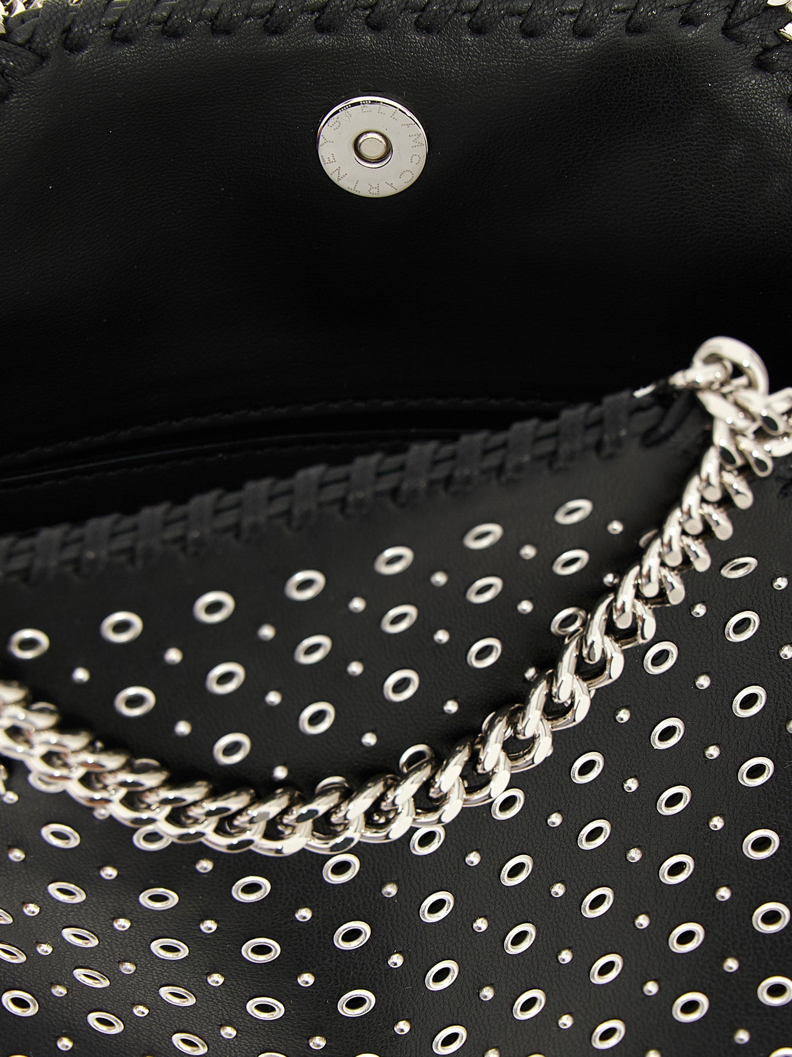 Tiny Falabella handbag Black Polyester Hand Bags