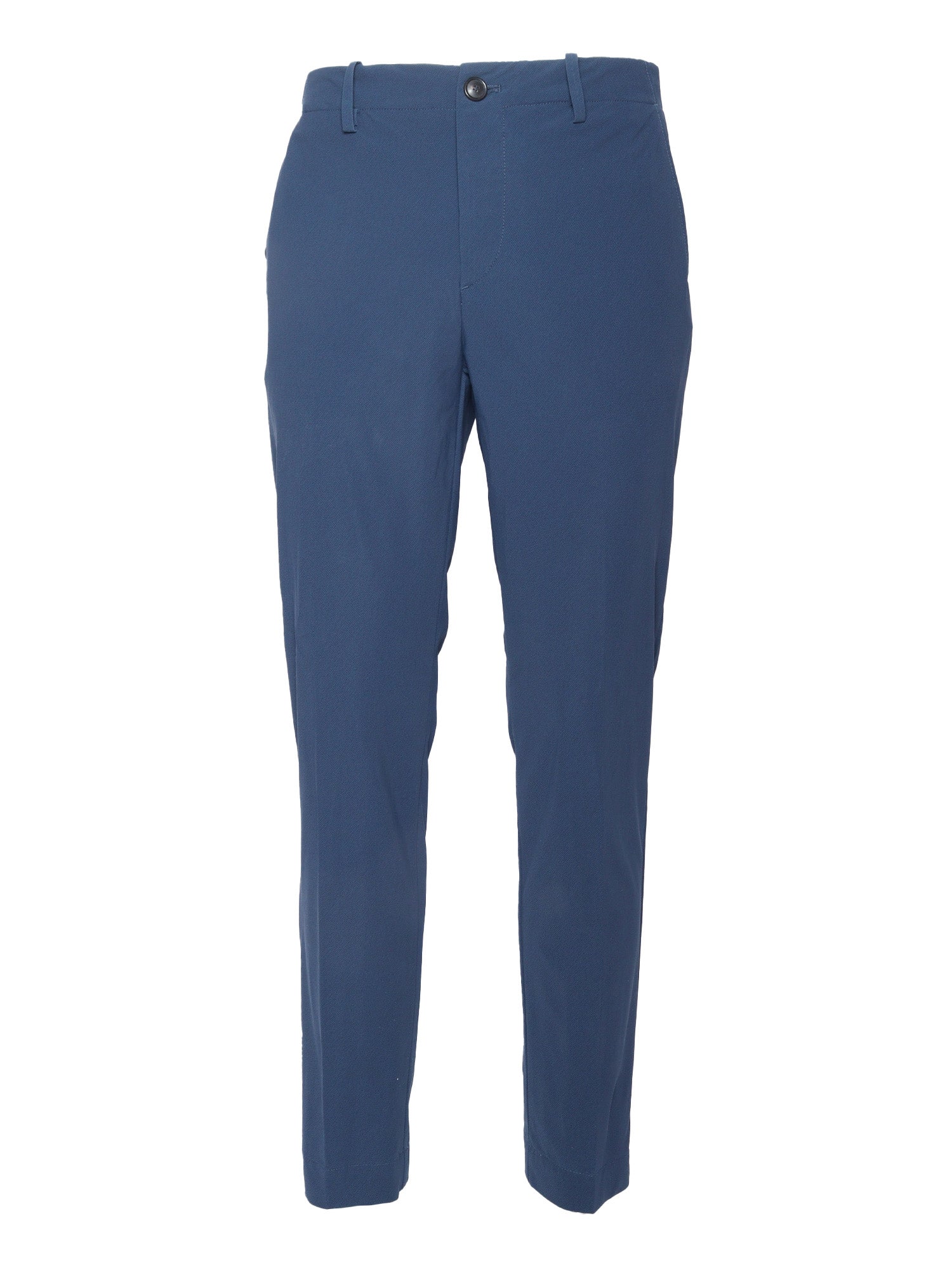 Blue trousers Polyamide Elastane Pant