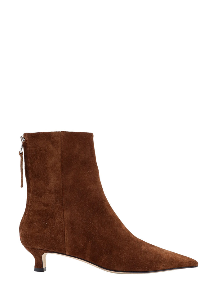 Aeyde Boots Brown Suede