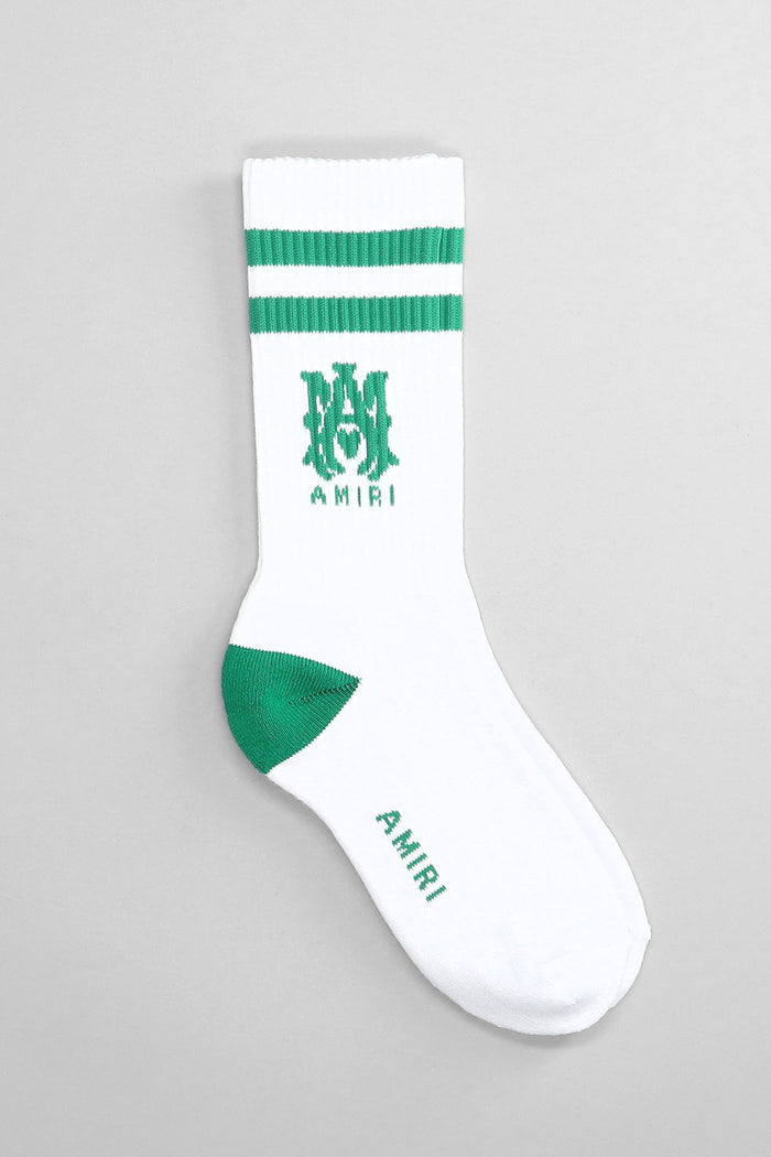 Socks in white cotton Accessori