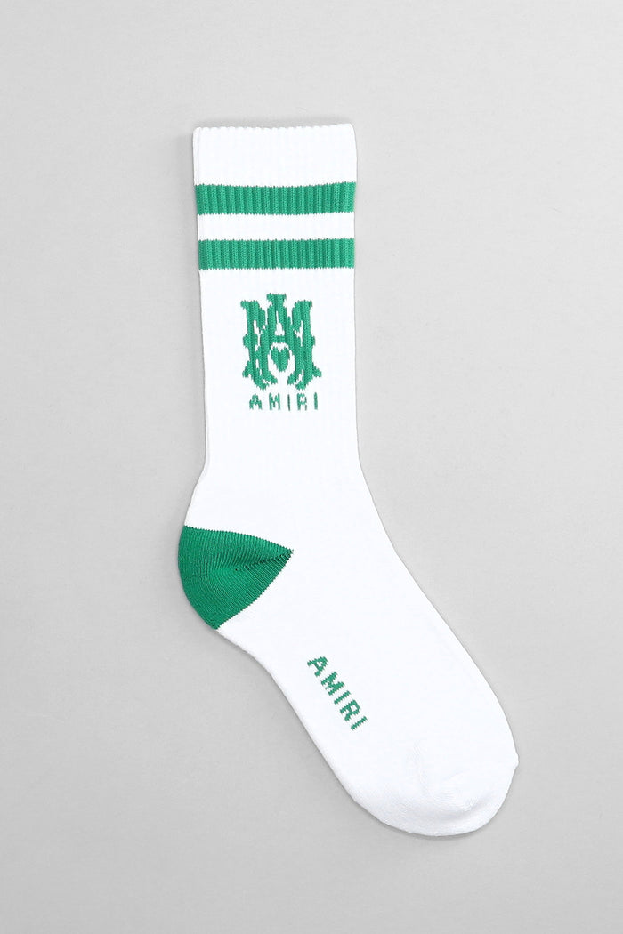 Socks in white cotton Accessori