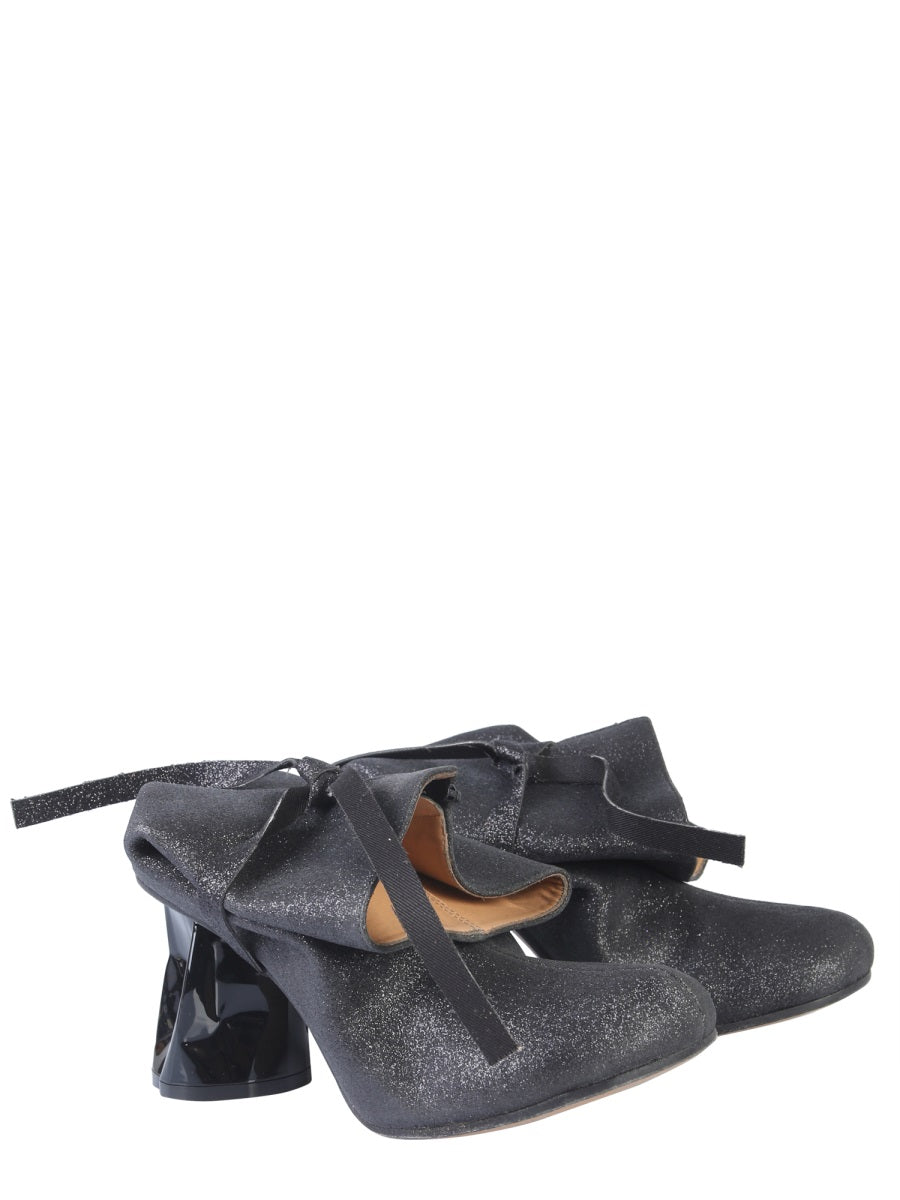 Boots With Crushed Heel Black