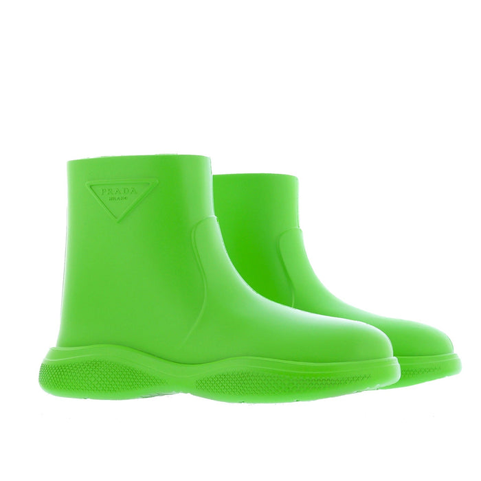 Logo Rubber Boots Green