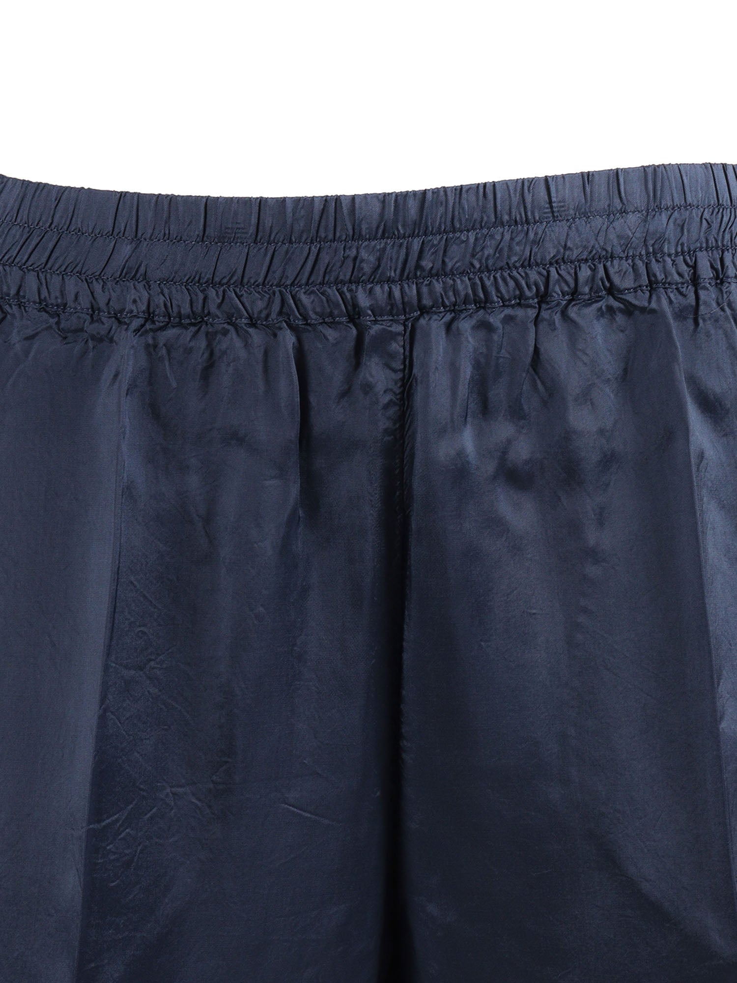 WOMAN PANTS Blue Viscose