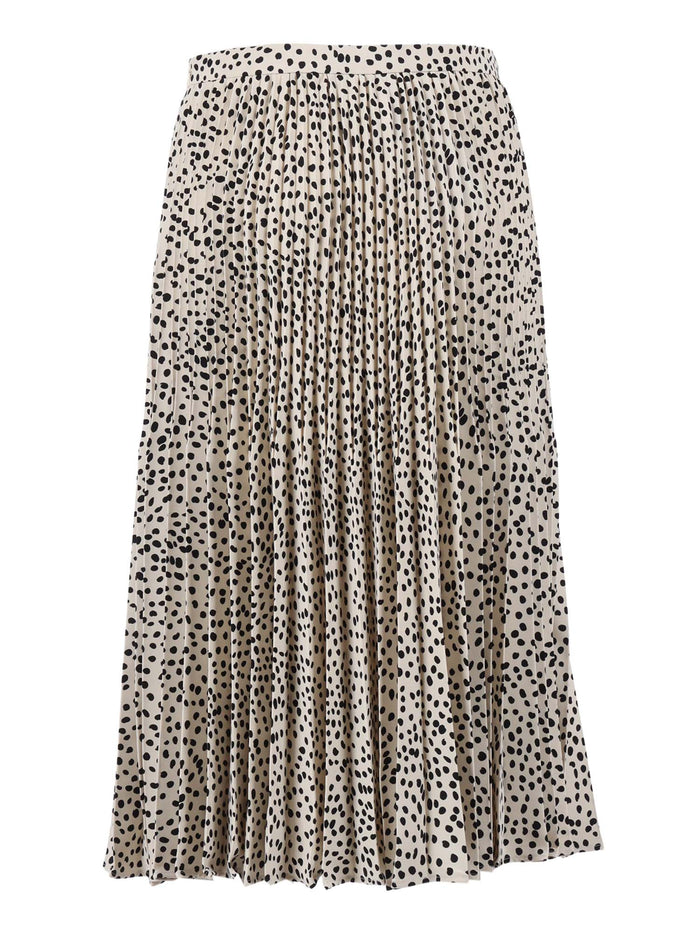 SKIRT Beige Polyester