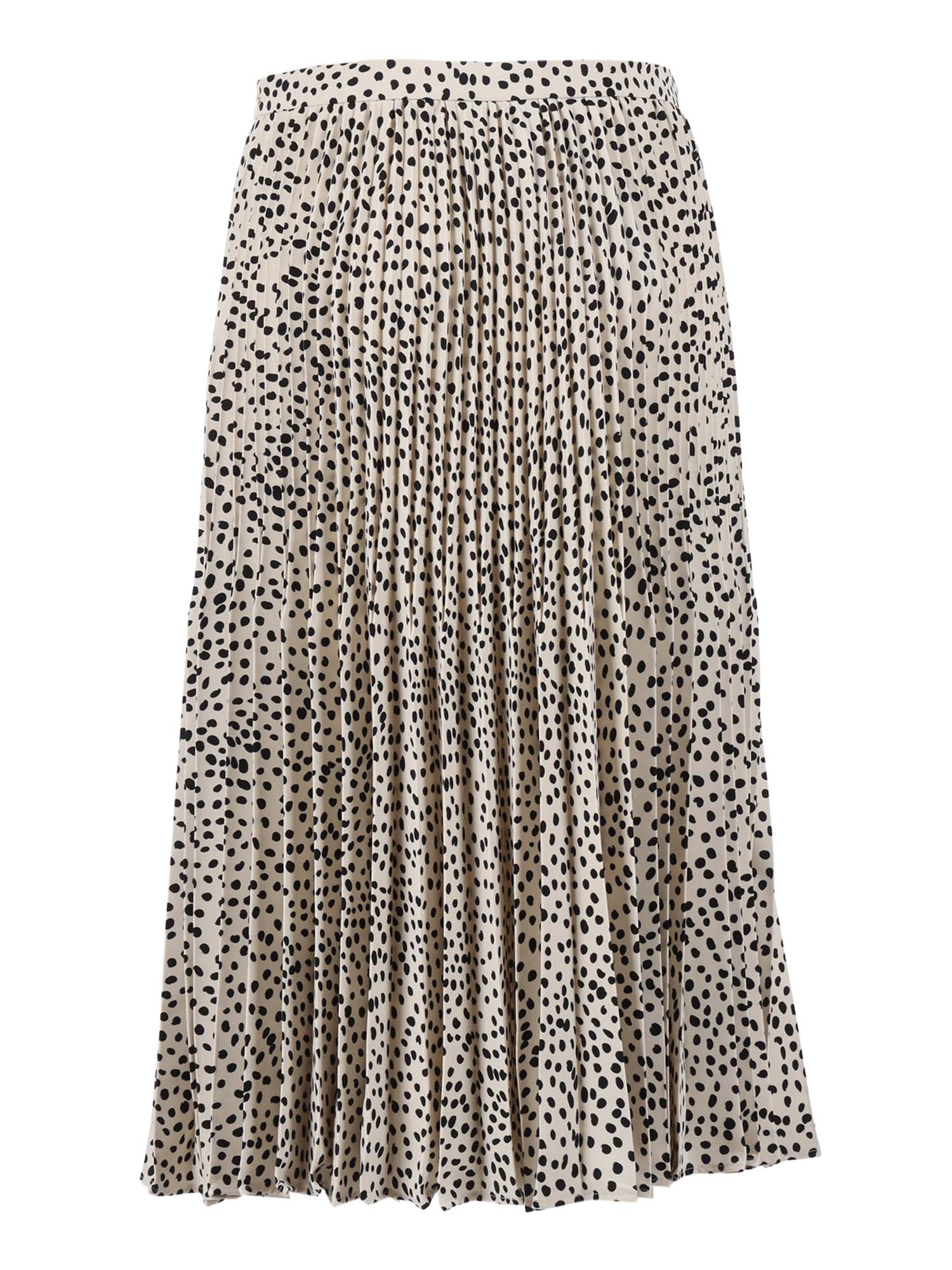 SKIRT Beige Polyester