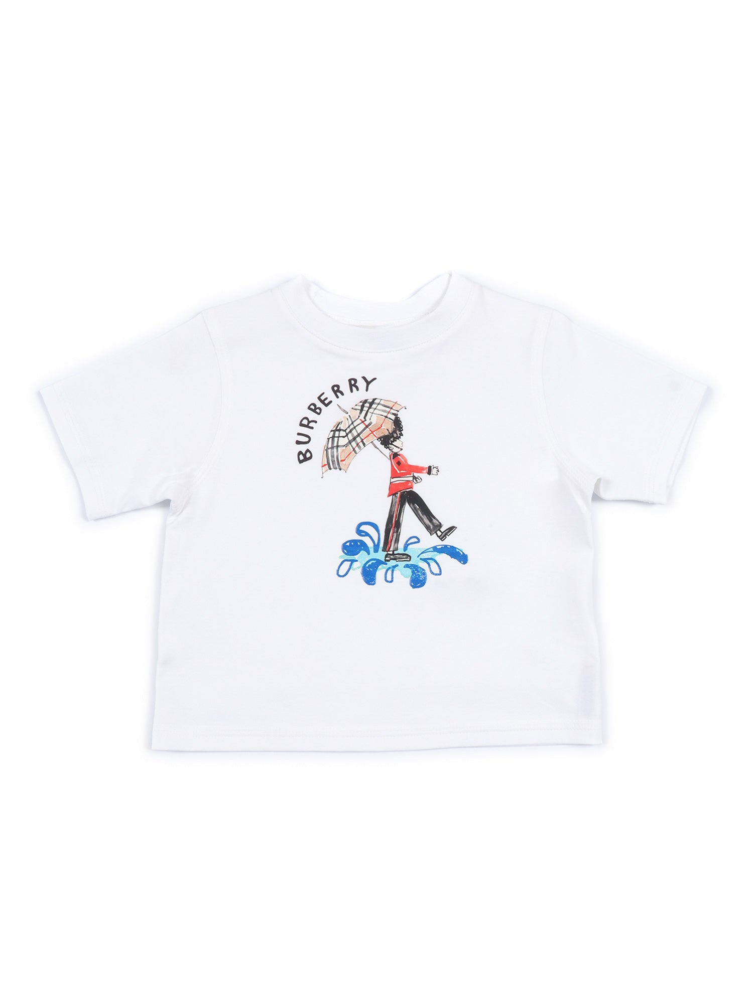INF BOY T-SHIRTS White Cotton Long Sleeves T-shirt