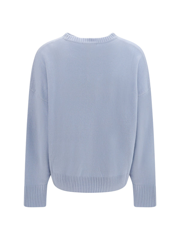 Cashmere Sweater Anton Lds Light Blue (capra Hircus)