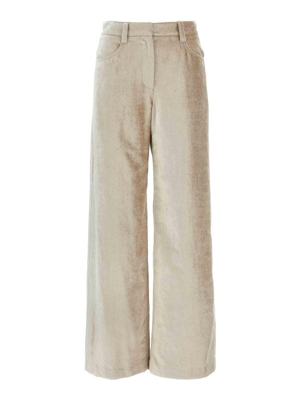 Brunello Cucinelli Womens Pants Mp581p8716_c4087 Beige,pink