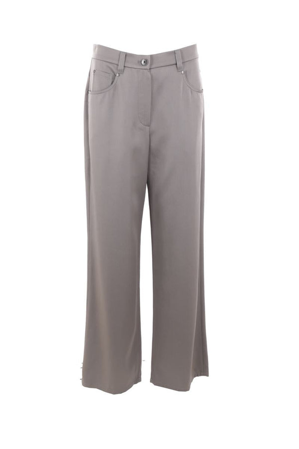 Brunello Cucinelli Womens Pants Mph38p8476_c1715 Gray