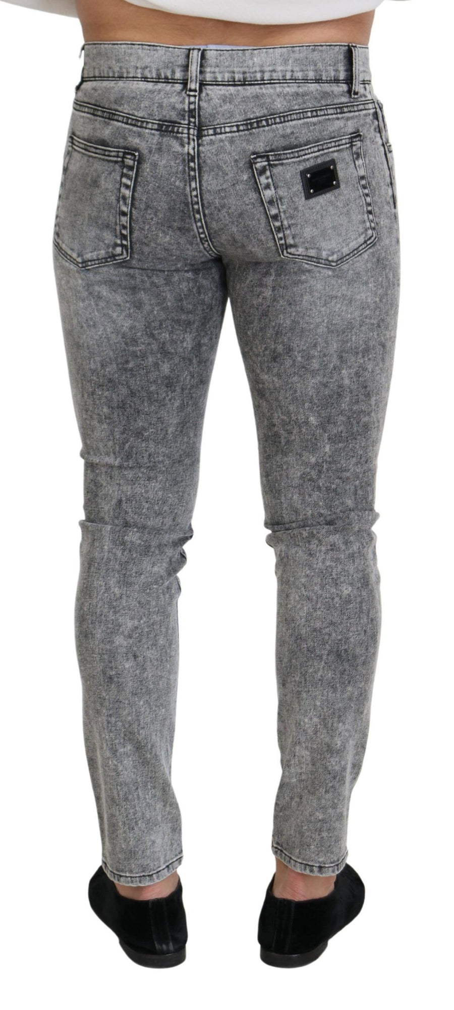 Dolce & Gabbana 98% Cotton jeans in gray