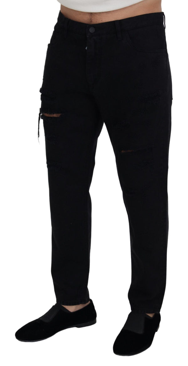 Dolce & Gabbana 100% Cotton jeans in black