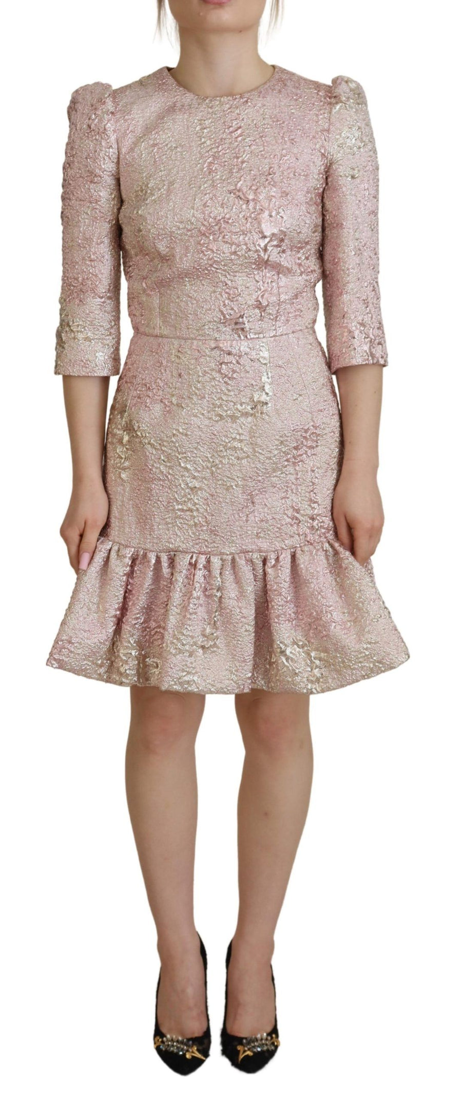 Dolce & Gabbana 48% Polyester dress in pink