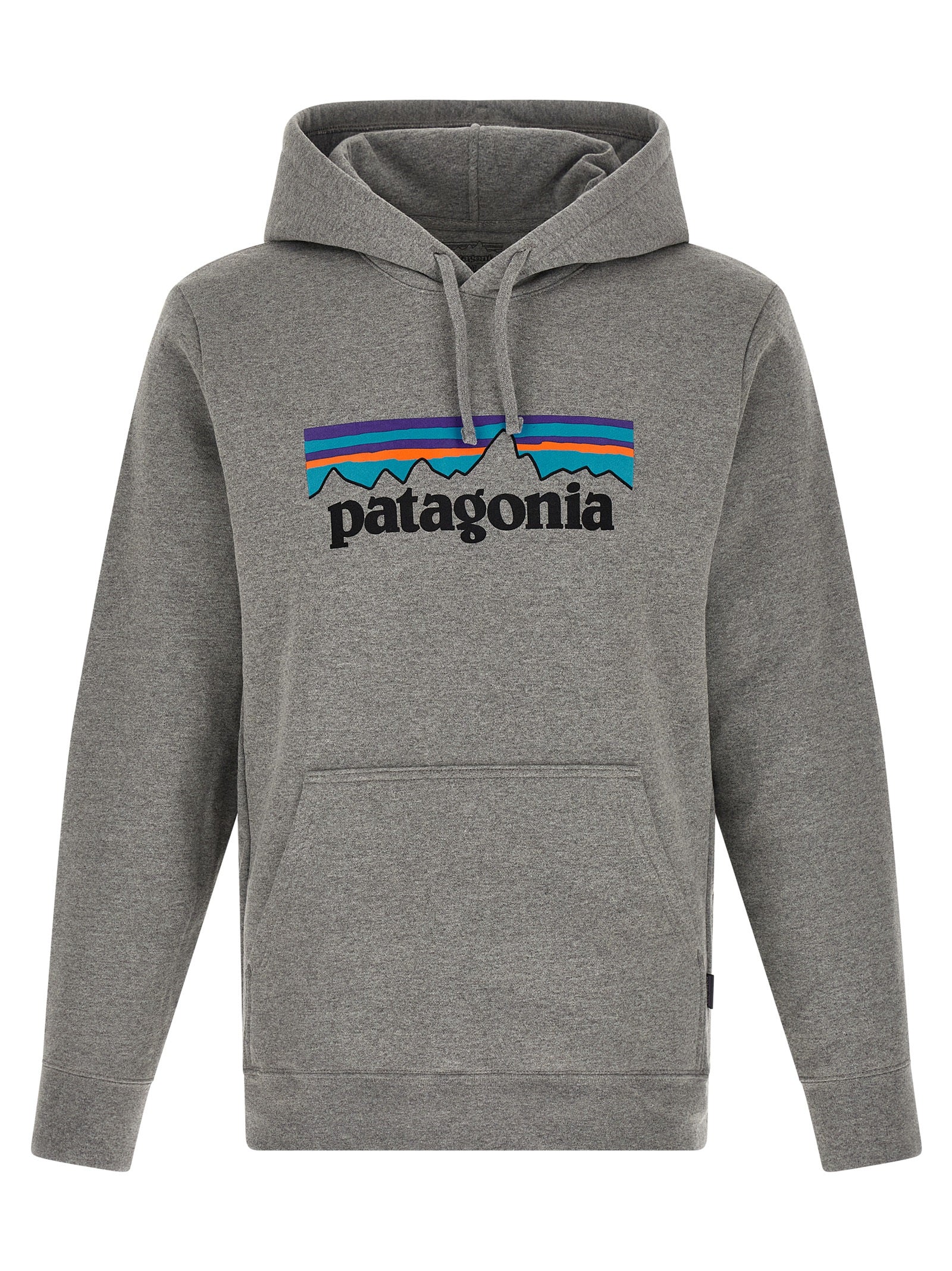 P-6 Logo Uprisal Hoodie Gray Polyester Sweatshirt