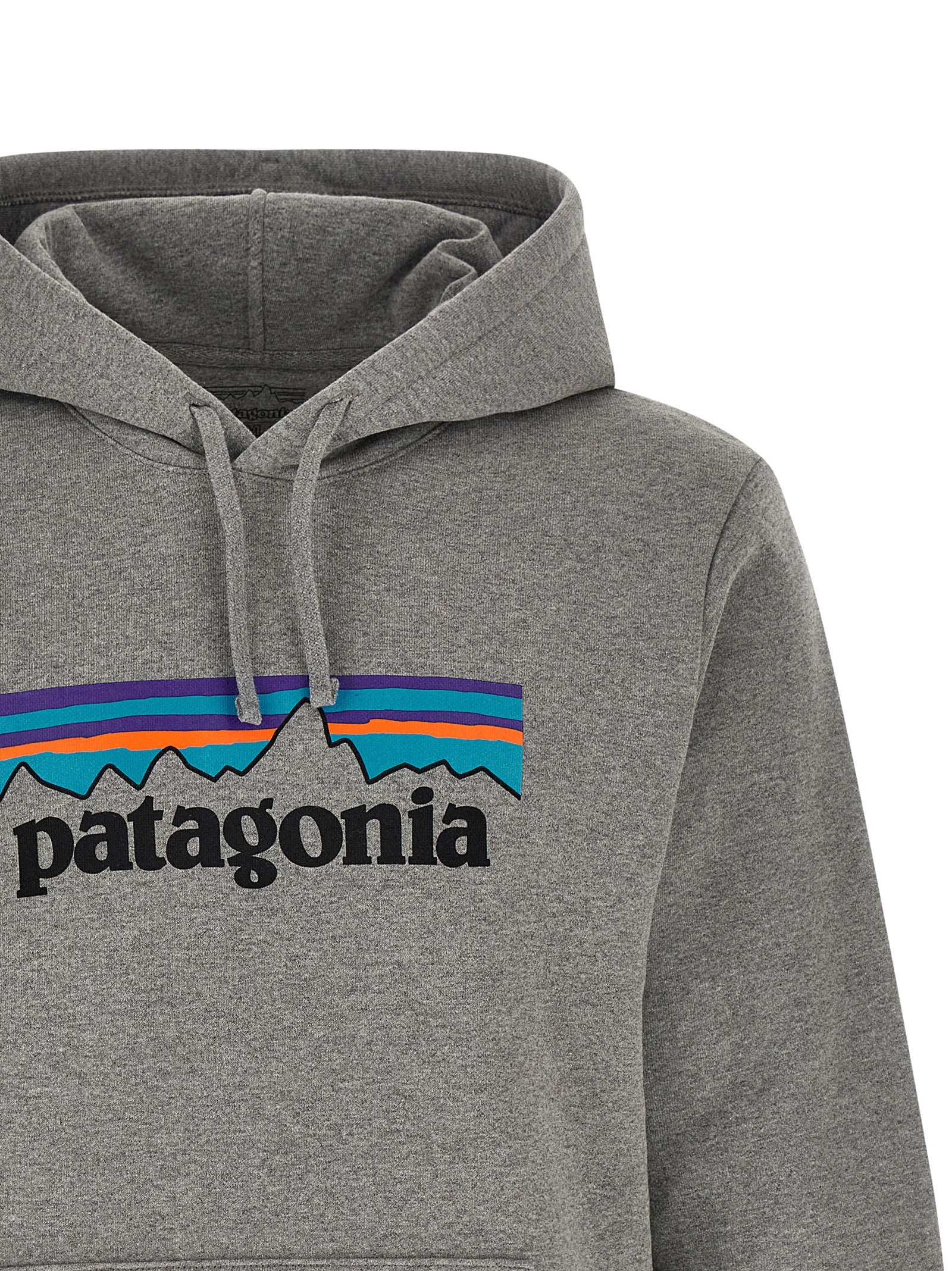 P-6 Logo Uprisal Hoodie Gray Polyester Sweatshirt