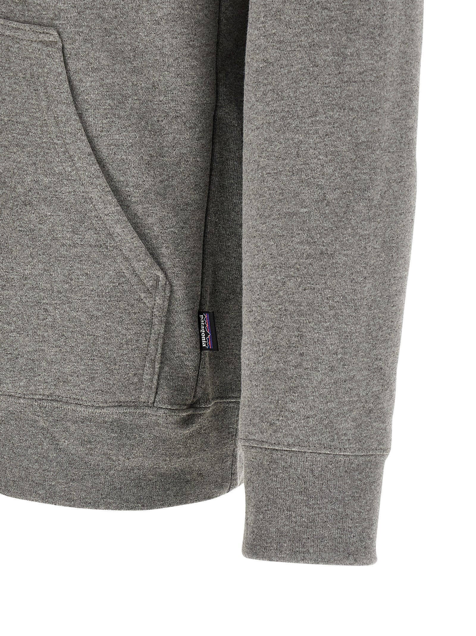 P-6 Logo Uprisal Hoodie Gray Polyester Sweatshirt