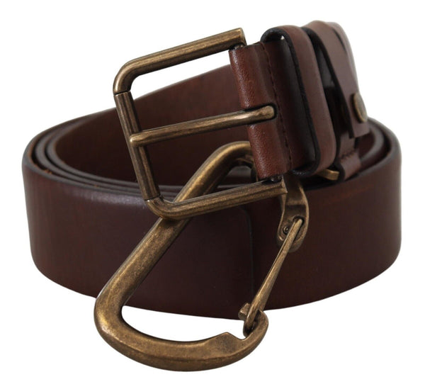 Dolce & Gabbana 100% Leather belt in brown