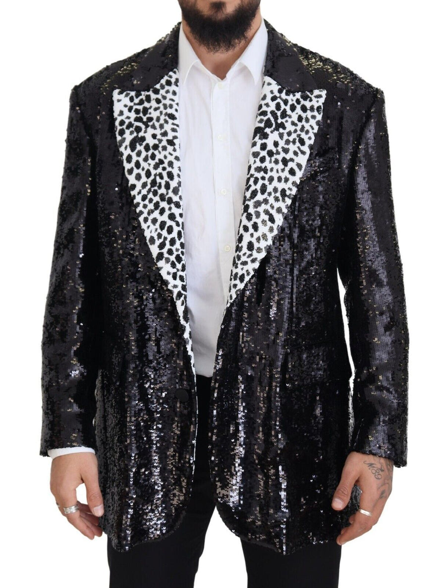 Dolce & Gabbana 93% Nylon blazer in black