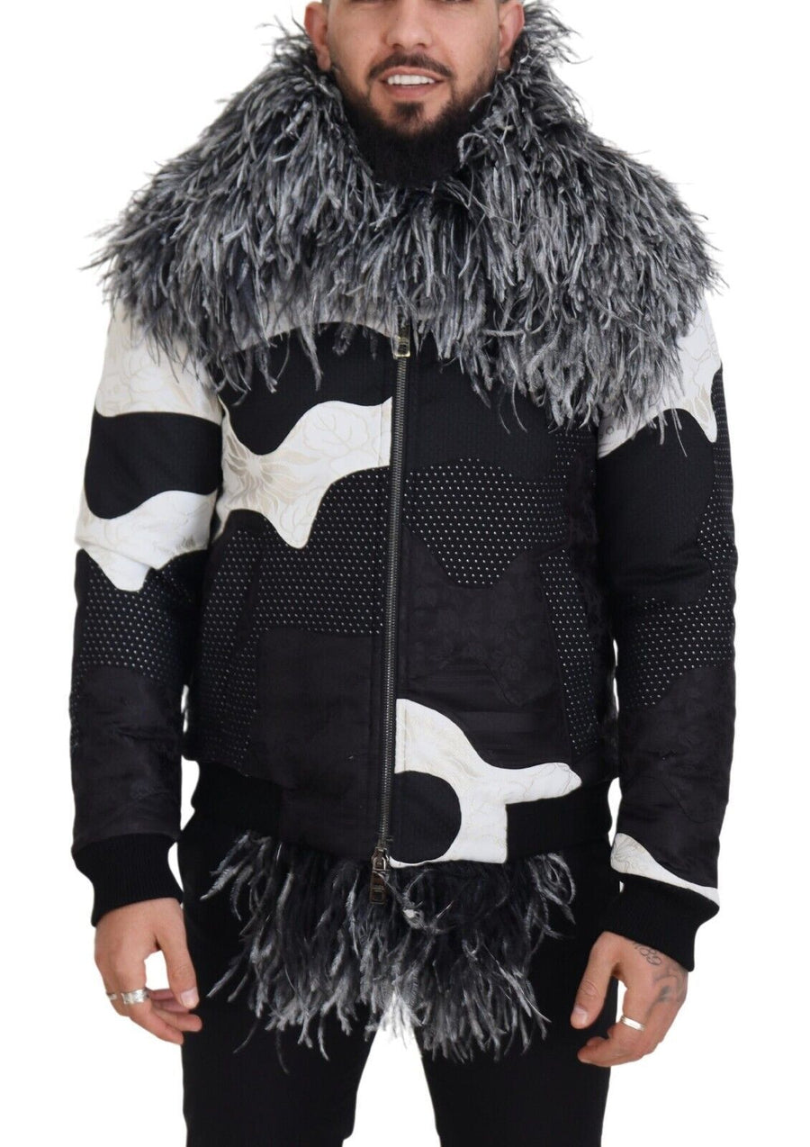 Dolce & Gabbana 38% Silk jacket in black