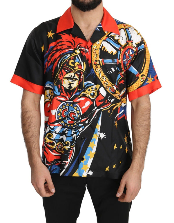 Dolce & Gabbana 100% Silk shirt in multicolor