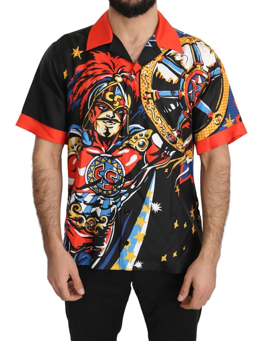Dolce & Gabbana 100% Silk shirt in multicolor