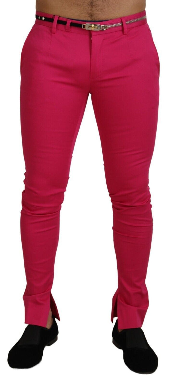 Dolce & Gabbana 98% Cotton trousers in pink