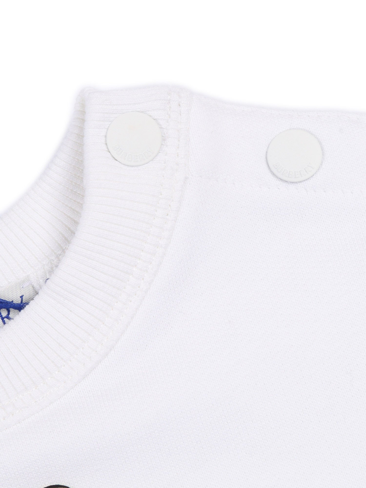 Inf Girl Sweaters White Cotton Crewneck