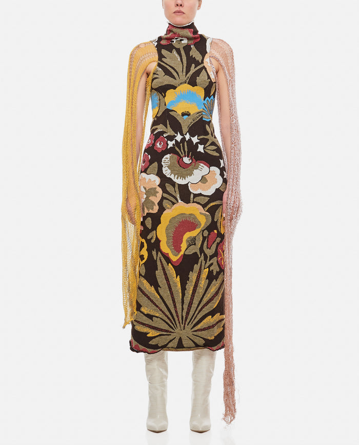 VITELLI Dresses MultiColour Regenerated Yarns (mohair