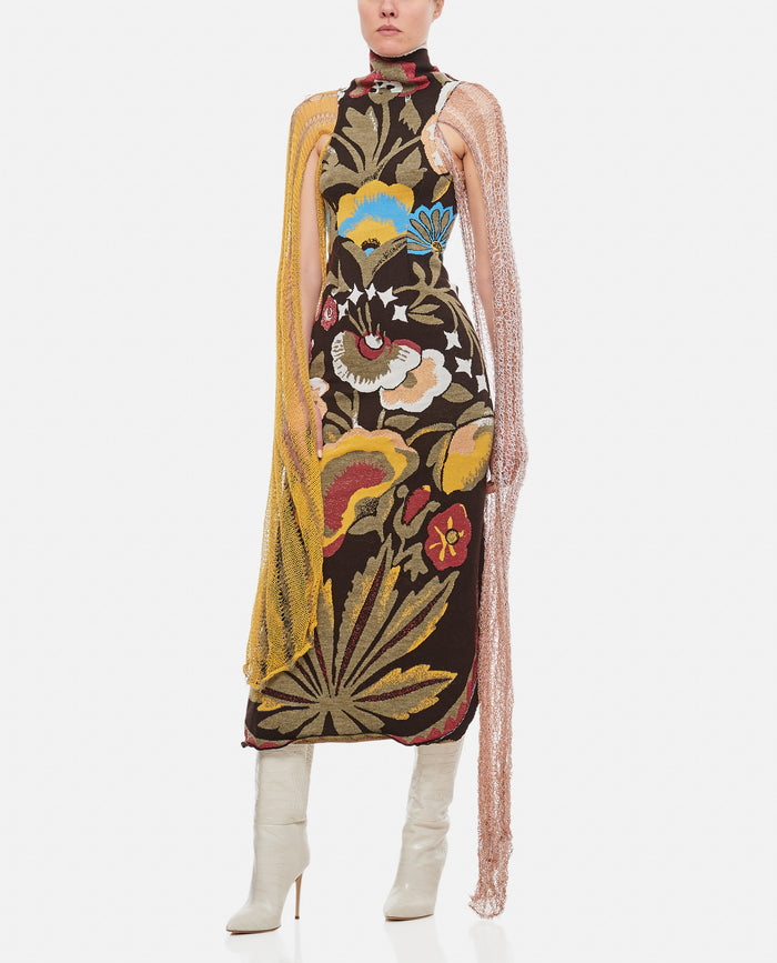 VITELLI Dresses MultiColour Regenerated Yarns (mohair