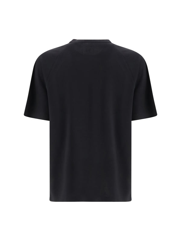 Short-Sleeve T-Shirt 3 Stripes Black Lyocell T-shirts