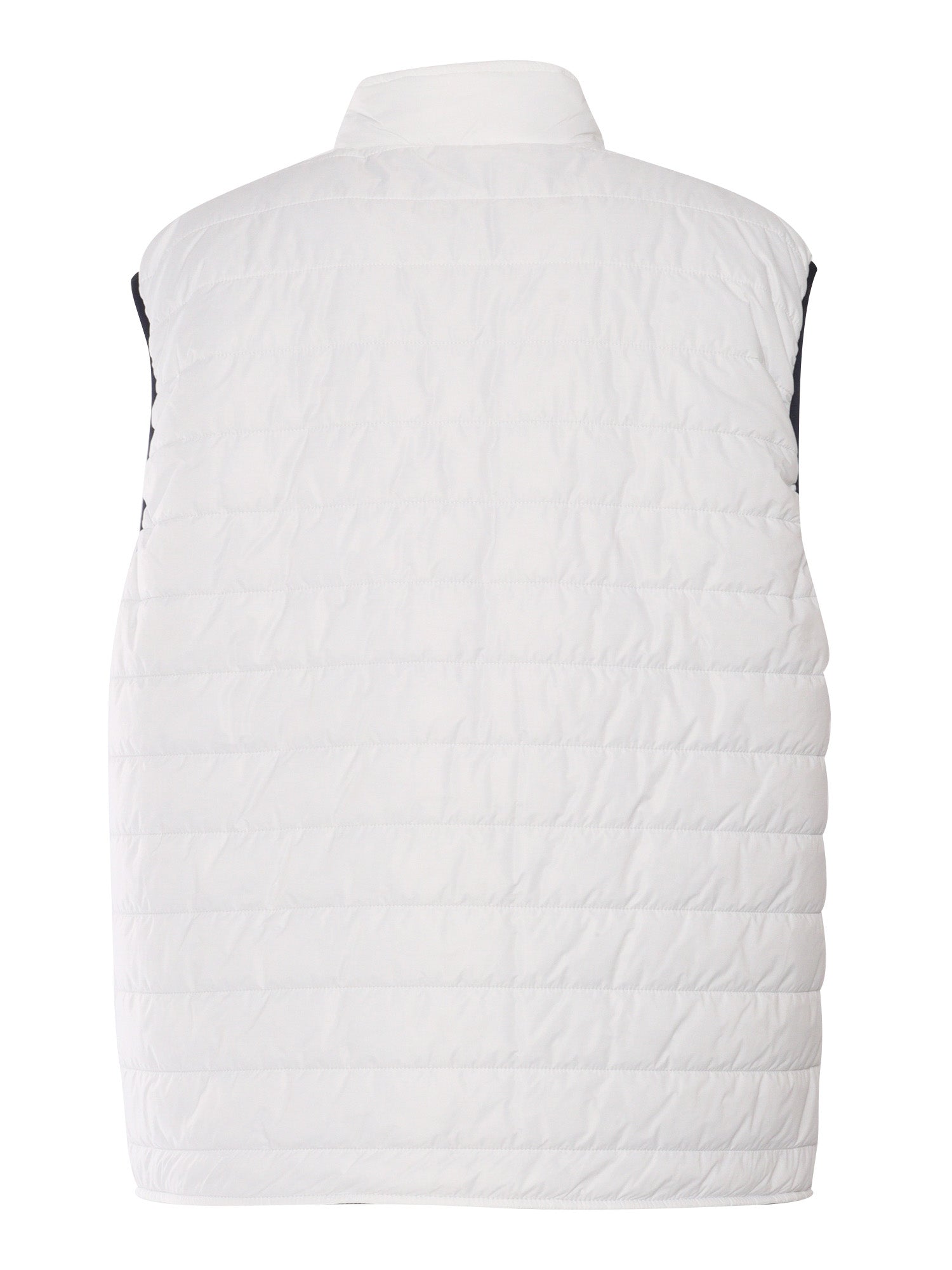 FAY PADDED ZIP VEST JACKET White