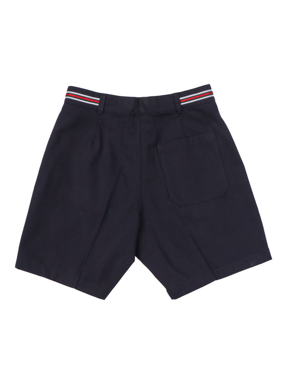 J Bermuda Light Cotton Canvas Blue Short