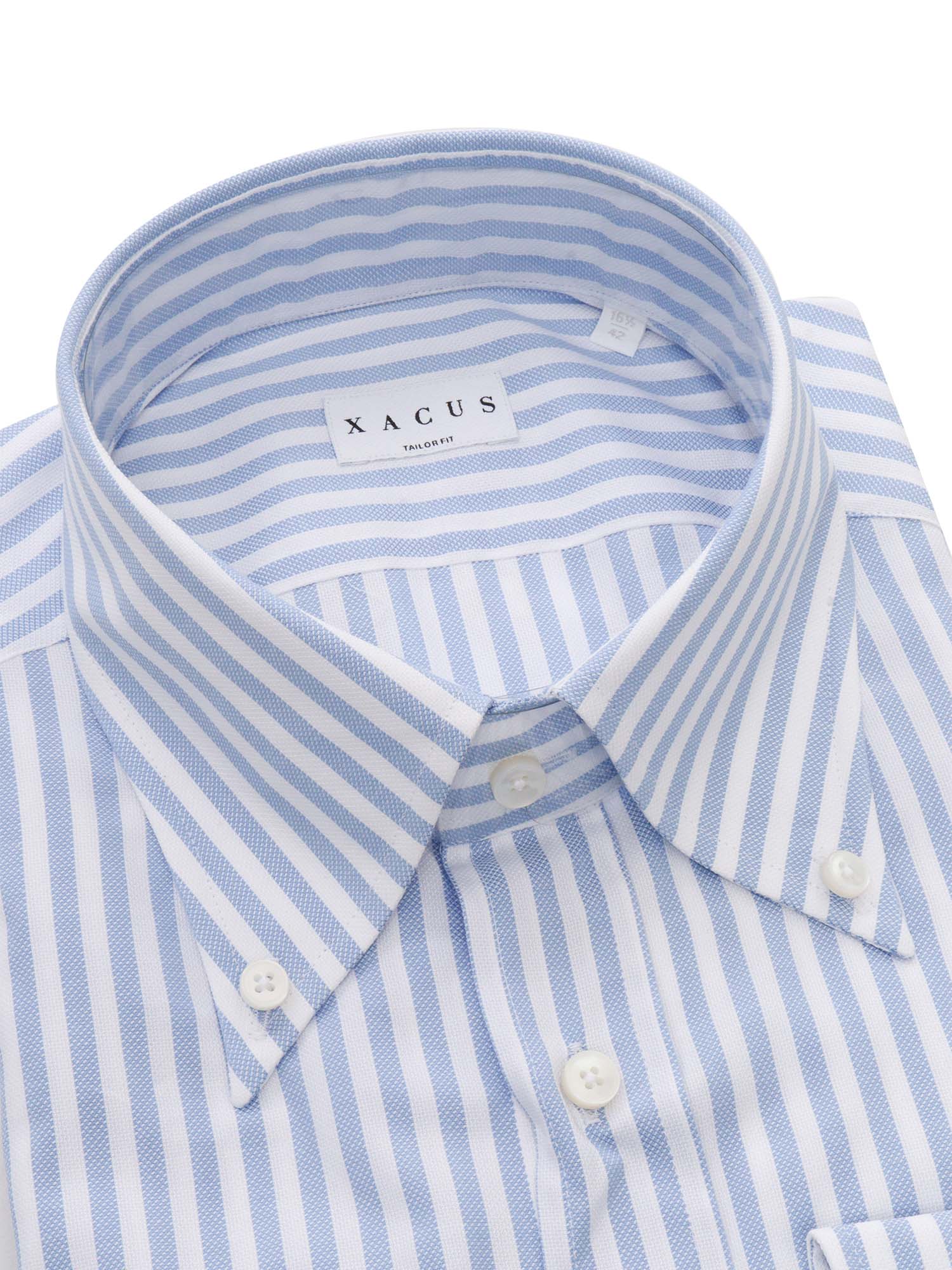 Light blue striped shirt Multicolor Cotton