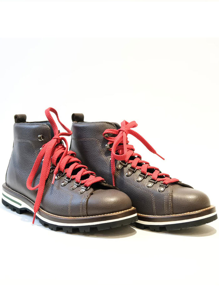 Falcade Pedula Pelle Testa Di Moro Leather | Calzature