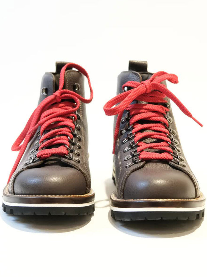 Falcade Pedula Pelle Testa Di Moro Leather | Calzature