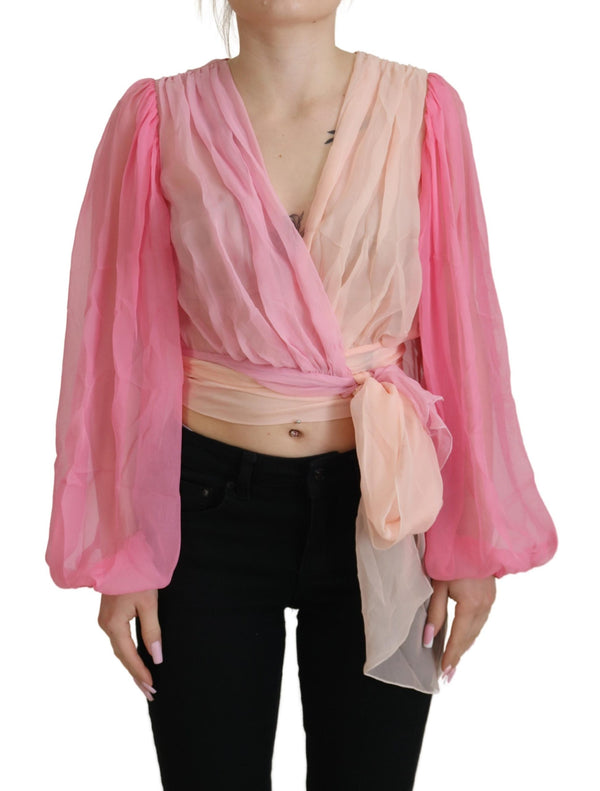 Dolce & Gabbana 100% Silk blouse in pink