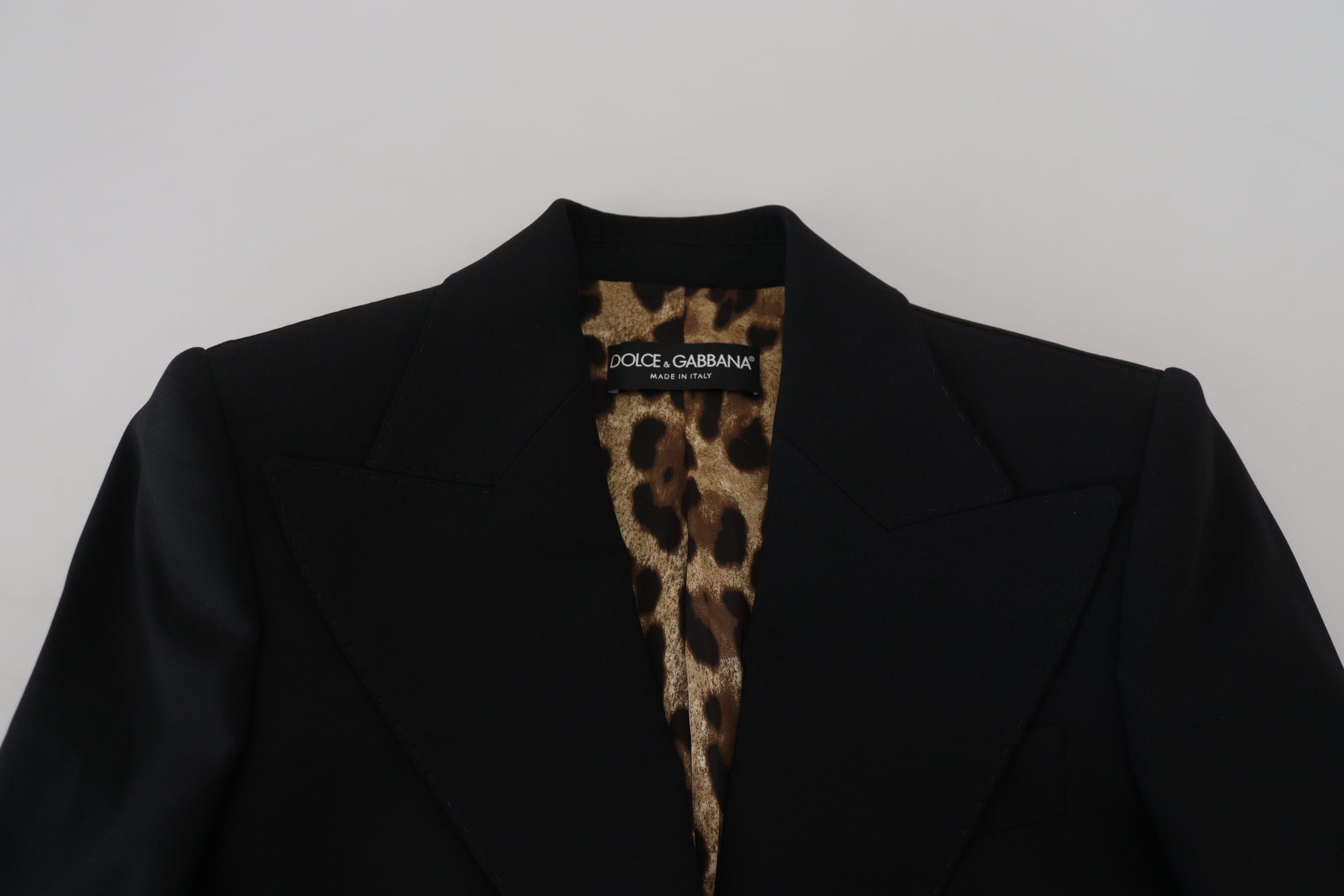 Dolce & Gabbana 99% Virgin Wool 1% Elastane blazer in black — view 5