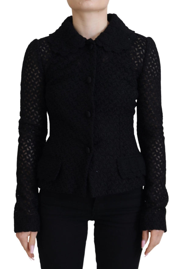 Dolce & Gabbana 70% Virgin Wool jacket in black