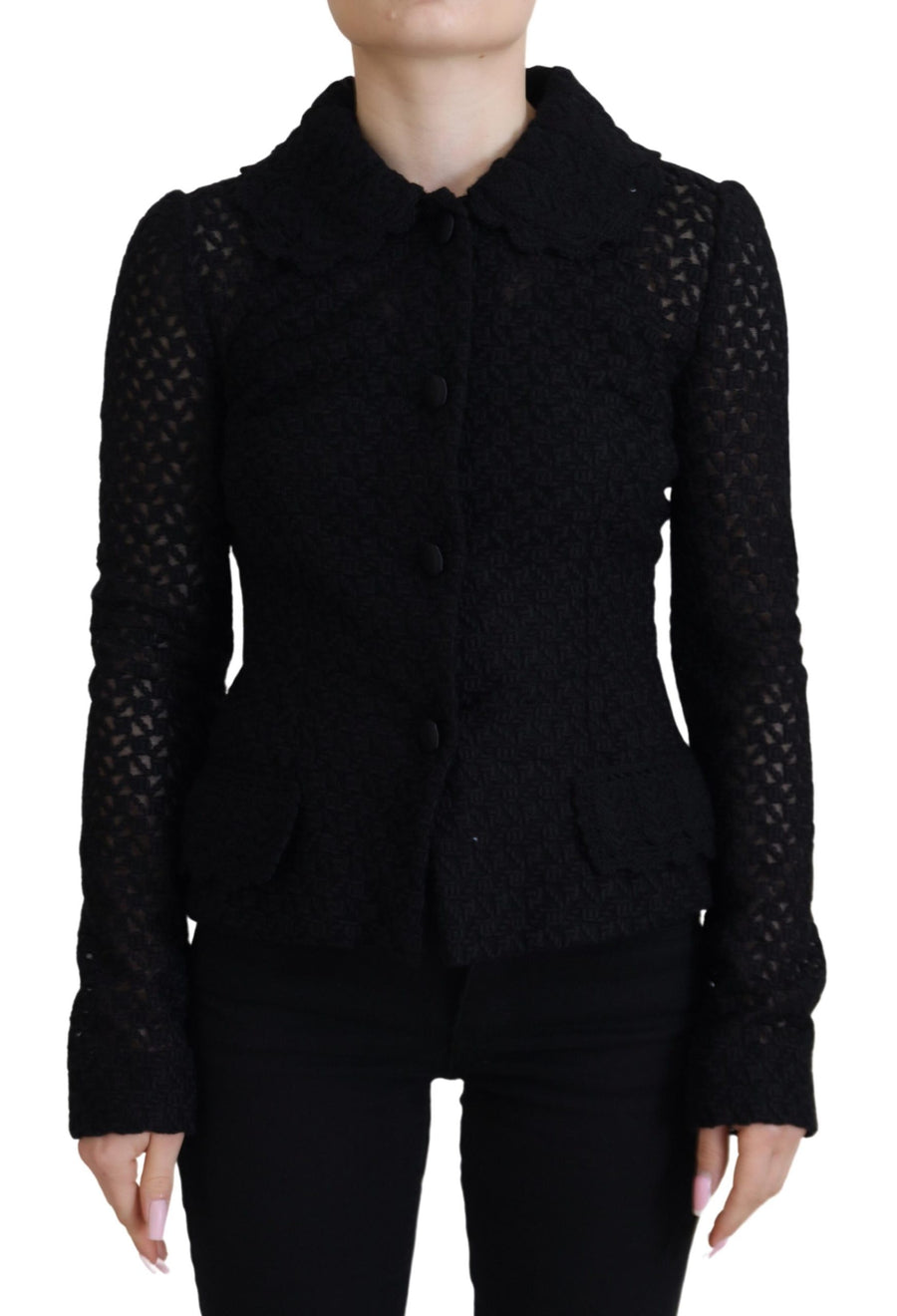 Dolce & Gabbana 70% Virgin Wool jacket in black