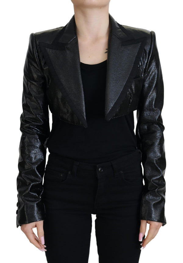 Dolce & Gabbana 95% Cotton blazer in black