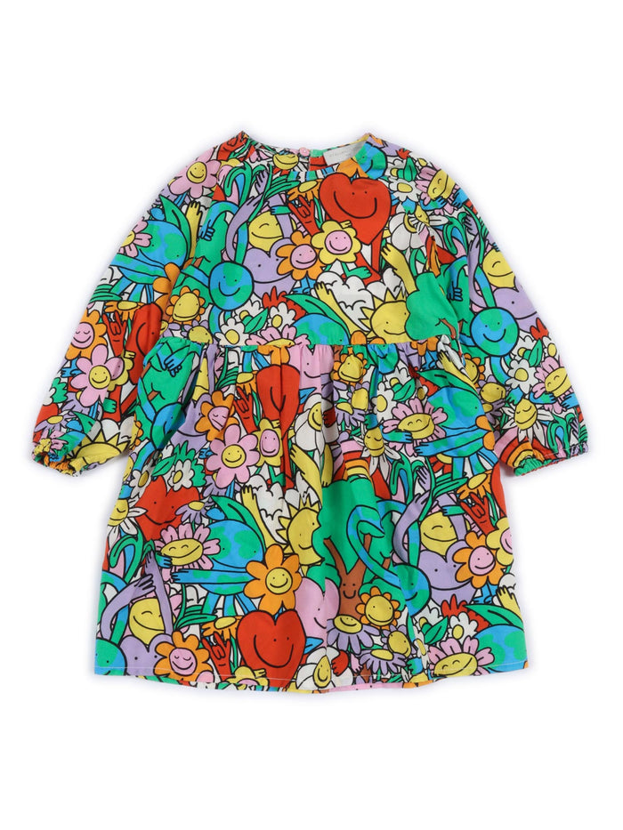 WOVEN DRESS Multicolor Viscose Lyocell