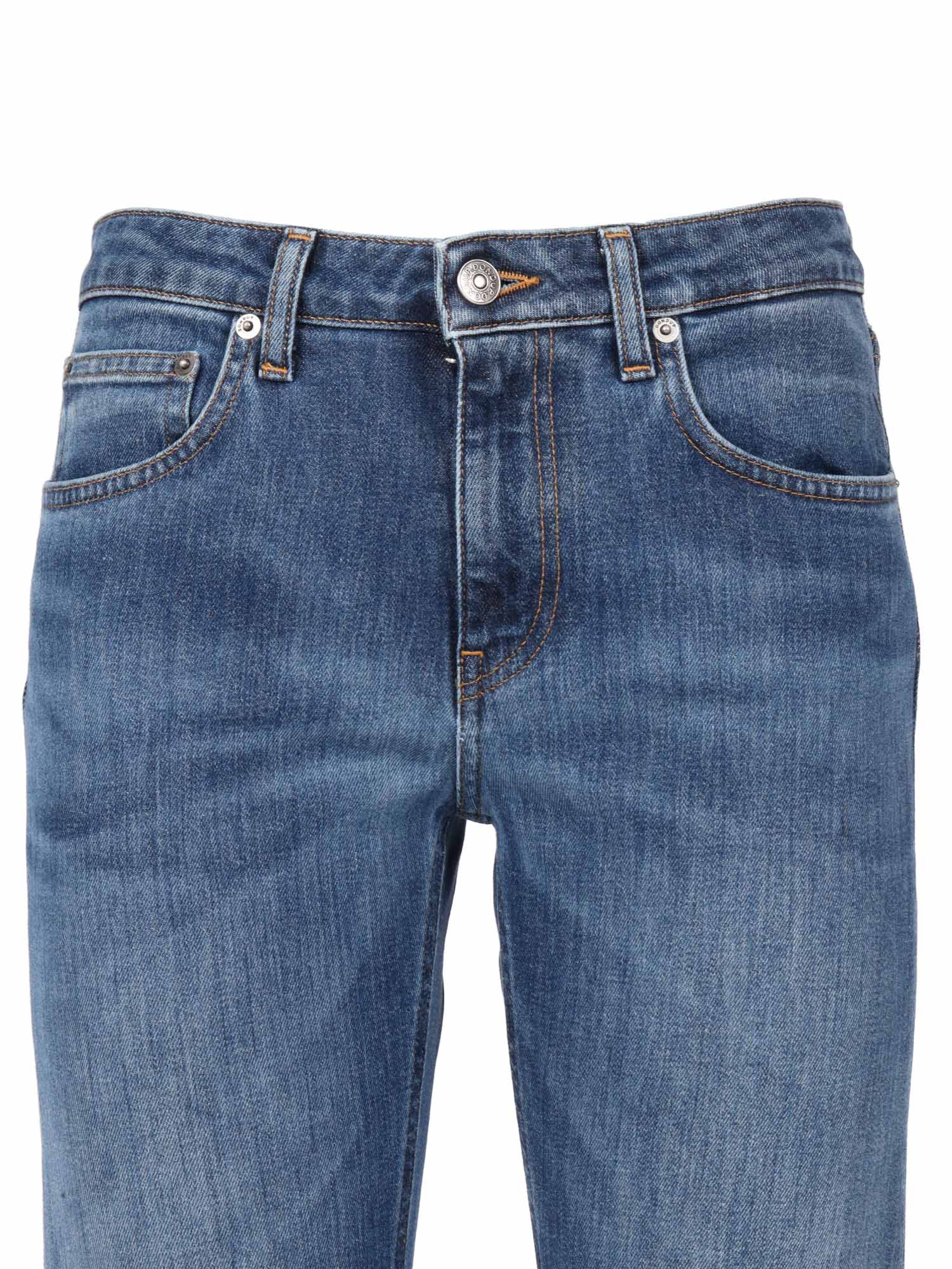 Coco Pants Blue Cotton Elastane Jean