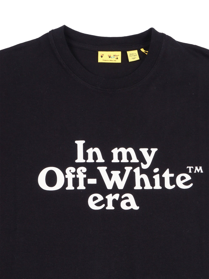 OW MULTILOGO TEE S-S Black Cotton Short Sleeves T-shirt