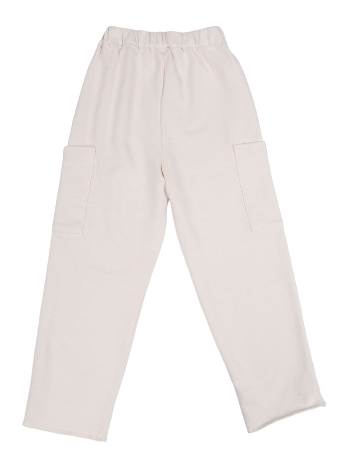 Cesare Pants Beige Cotton