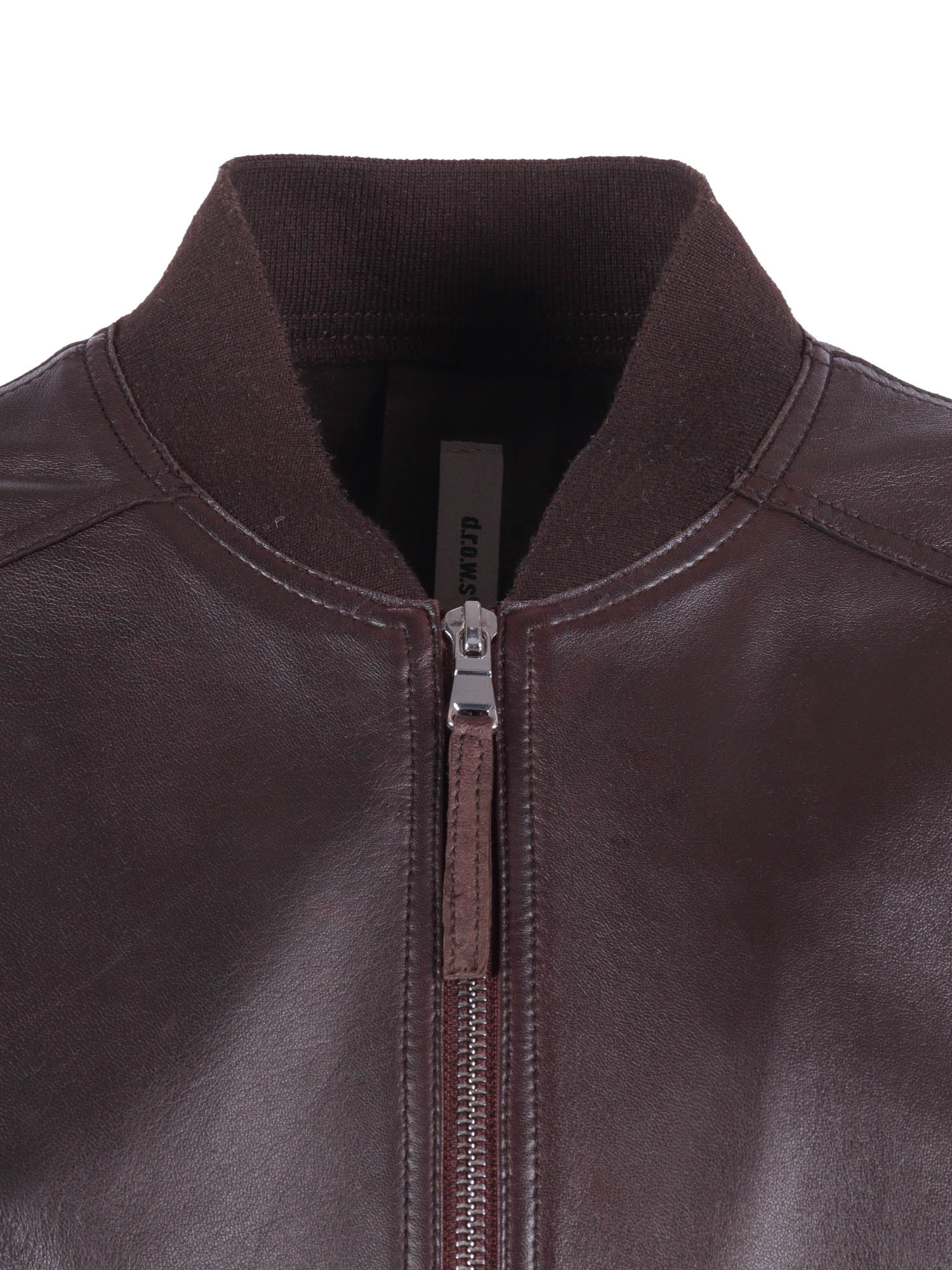 Woman Leather Jacket Brown