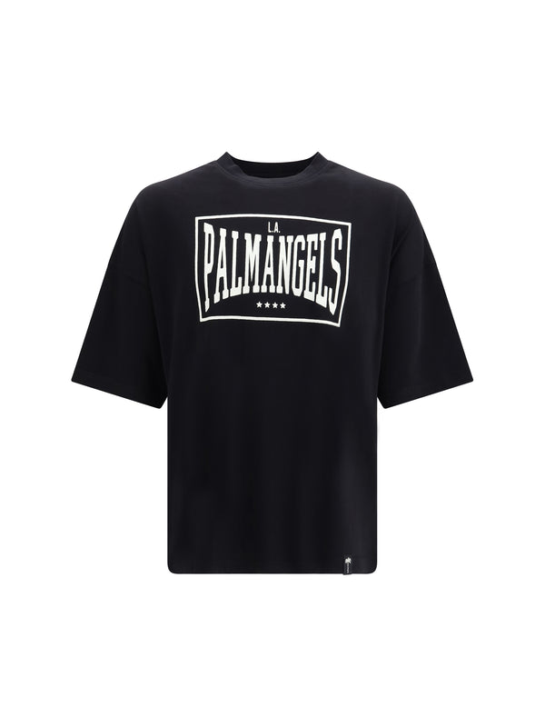 T-Shirt Vintage Box Logo Black-Off White Black/off Cotton T-shirts