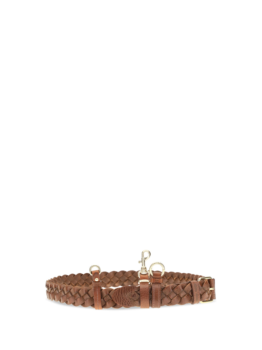 Calf Leather Belt Tobacco (bos Taurus)